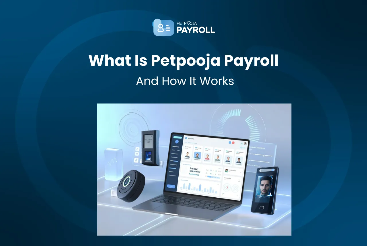 this image presenting "guide to petpooja payroll"