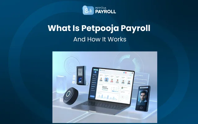 this image presenting "guide to petpooja payroll"