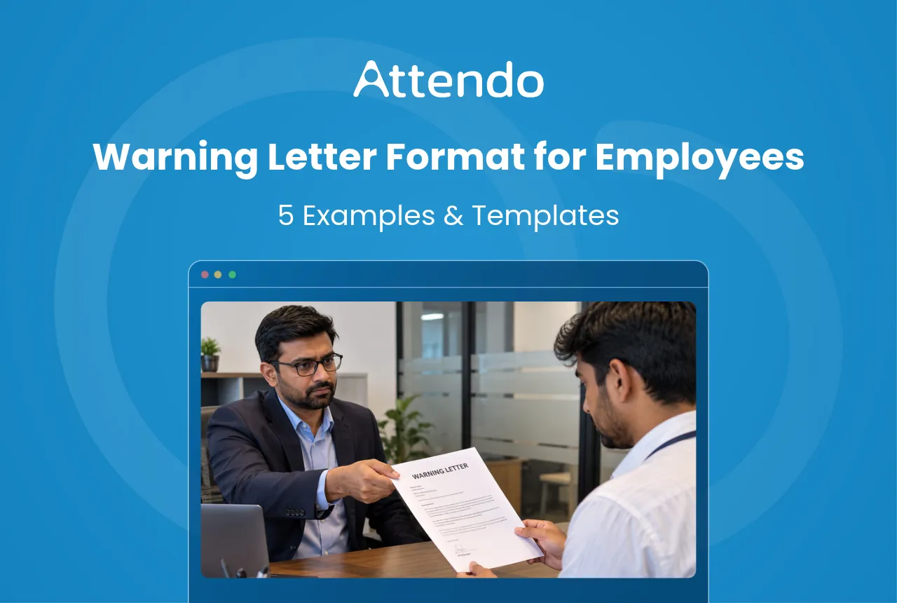 Top 5 Warning Letter to Employee Formats in Different Tones